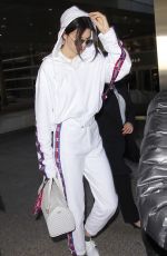 KENDALL JENNER at LAX Airport in Los Angeles 01/25/2017