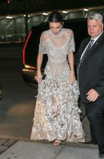 KENDALL JENNER at Metropolitan Museum of Art in New York 01/16/2017