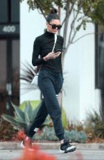 KENDALL JENNER Leaves a Studio in Los Angeles 01/10/2017