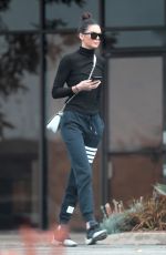 KENDALL JENNER Leaves a Studio in Los Angeles 01/10/2017