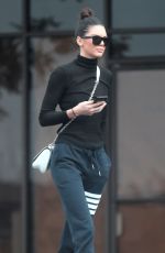 KENDALL JENNER Leaves a Studio in Los Angeles 01/10/2017