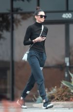 KENDALL JENNER Leaves a Studio in Los Angeles 01/10/2017