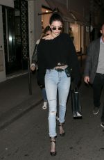 KENDALL JENNER Leaves Chanel Showroom in Paris 01/22/2017