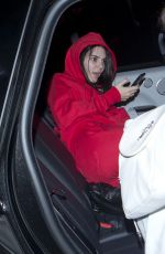 KENDALL JENNER Leaves State Social House in West Hollywood 01/09/2017