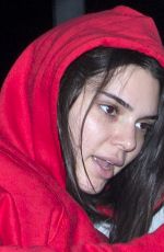 KENDALL JENNER Leaves State Social House in West Hollywood 01/09/2017