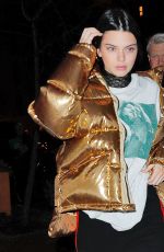 KENDALL JENNER Night Out in New York 01/18/2017
