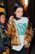 KENDALL JENNER Night Out in New York 01/18/2017