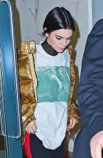 KENDALL JENNER Night Out in New York 01/18/2017