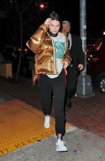 KENDALL JENNER Night Out in New York 01/18/2017