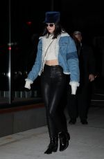KENDALL JENNER Out and About in New York 01/15/2017