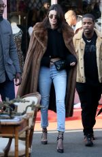 KENDALL JENNER Out and About in Paris 01/22/2017