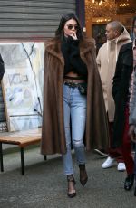 KENDALL JENNER Out and About in Paris 01/22/2017