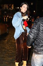 KENDALL JENNER Out in New York 12/01/2016