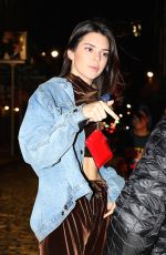 KENDALL JENNER Out in New York 12/01/2016