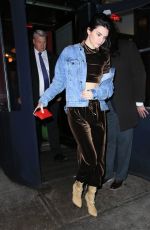 KENDALL JENNER Out in New York 12/01/2016