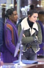KENDALL JENNER Out Shopping in New York 01/17/2017