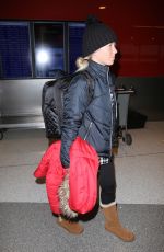 KENDRA WILKINSON at LAX Airport in Los Angeles 01/20/2017