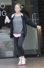 KENDRA WILKINSON Leaves a Gym in Los Angeles 01/05/2017