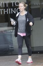 KENDRA WILKINSON Leaves a Gym in Los Angeles 01/05/2017