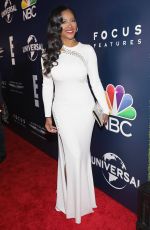 KENYA MOORE at Universal, NBC, Focus Features and E! Golden Globes Party in Beverly Hills 01/08/2017