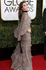 KERI RUSSELL at 74th Annual Golden Globe Awards in Beverly Hills 01/08/2017