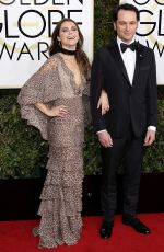 KERI RUSSELL at 74th Annual Golden Globe Awards in Beverly Hills 01/08/2017