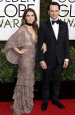 KERI RUSSELL at 74th Annual Golden Globe Awards in Beverly Hills 01/08/2017