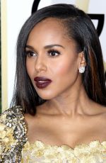 KERRY WASHINGTON at 74th Annual Golden Globe Awards in Beverly Hills 01/08/2017