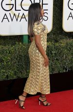 KERRY WASHINGTON at 74th Annual Golden Globe Awards in Beverly Hills 01/08/2017