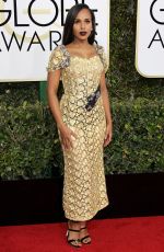 KERRY WASHINGTON at 74th Annual Golden Globe Awards in Beverly Hills 01/08/2017