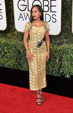 KERRY WASHINGTON at 74th Annual Golden Globe Awards in Beverly Hills 01/08/2017