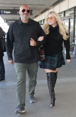 KESHA SEBERT at Los Angeles International Airport 01/26/2017