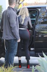 KHLOE KARDASHIAN Arrives at E! Studios in Los Angeles 01/13/2017