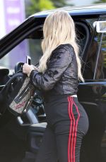 KHLOE KARDASHIAN Arrives at E! Studios in Los Angeles 01/13/2017