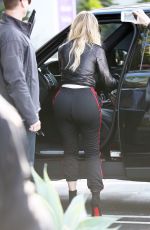 KHLOE KARDASHIAN Arrives at E! Studios in Los Angeles 01/13/2017