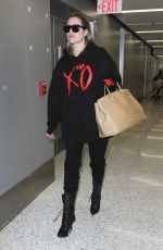 KHLOE KARDASHIAN at LAX Airport in Los Angeles 01/05/2017