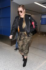 KHLOE KARDASHIAN at LAX Airport in Los Angeles 01/22/2017