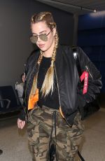 KHLOE KARDASHIAN at LAX Airport in Los Angeles 01/22/2017