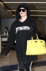 KHLOE KARDASHIAN at LAX Airport in Los Angeles 12/23/2016