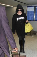 KHLOE KARDASHIAN at LAX Airport in Los Angeles 12/23/2016