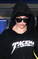 KHLOE KARDASHIAN at LAX Airport in Los Angeles 12/23/2016