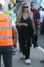 KHLOE KARDASHIAN Departing Costa Rica 01/30/2017