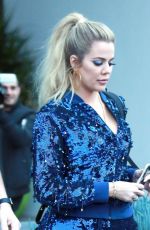 KHLOE KARDASHIAN Leaves a Studio in Los Angeles 01/12/2017