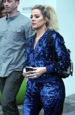 KHLOE KARDASHIAN Leaves a Studio in Los Angeles 01/12/2017