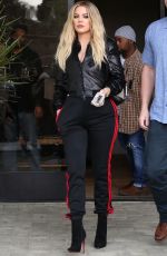 KHLOE KARDASHIAN Leaves E! Studios in Los Angeles 01/13/2017