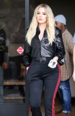 KHLOE KARDASHIAN Leaves E! Studios in Los Angeles 01/13/2017