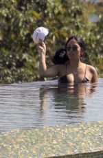 KIM and KHLOE KARDASHIAN in Bbikini on Vacation in Costa Rica 01/28/2017