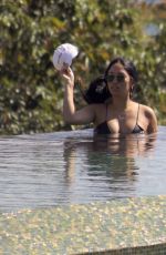 KIM and KHLOE KARDASHIAN in Bbikini on Vacation in Costa Rica 01/28/2017