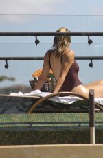 KIM and KHLOE KARDASHIAN in Bbikini on Vacation in Costa Rica 01/28/2017