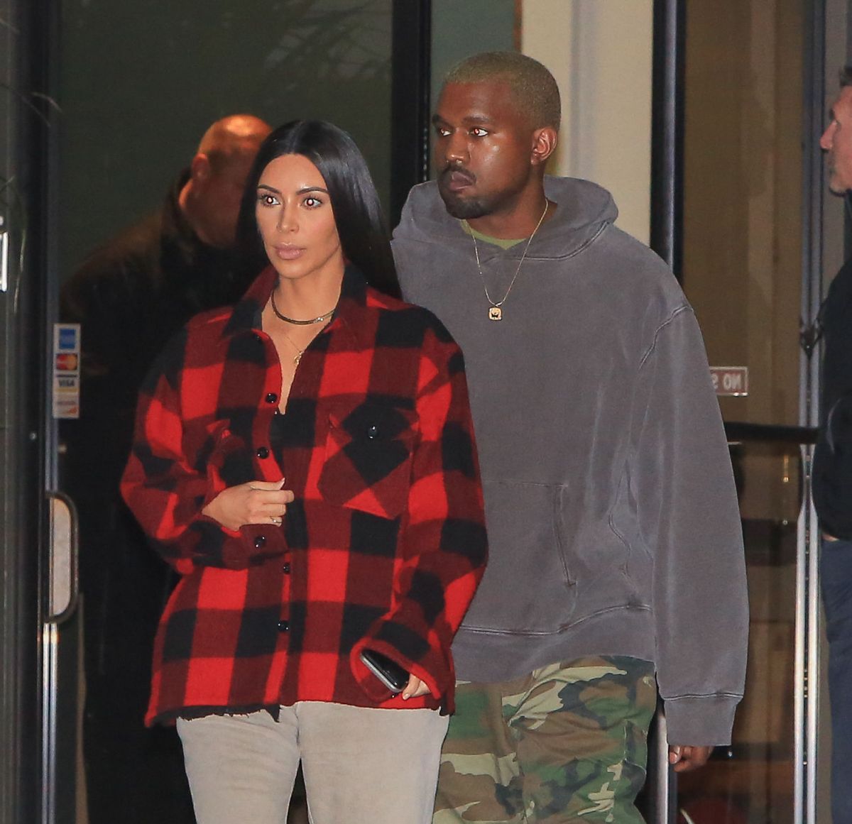 KIM KARDASHIAN and Kanye West Out in Beverly Hills 01/06/2017 KIM KARDASHIAN and Kanye West Out in Beverly Hills 01/06/2017